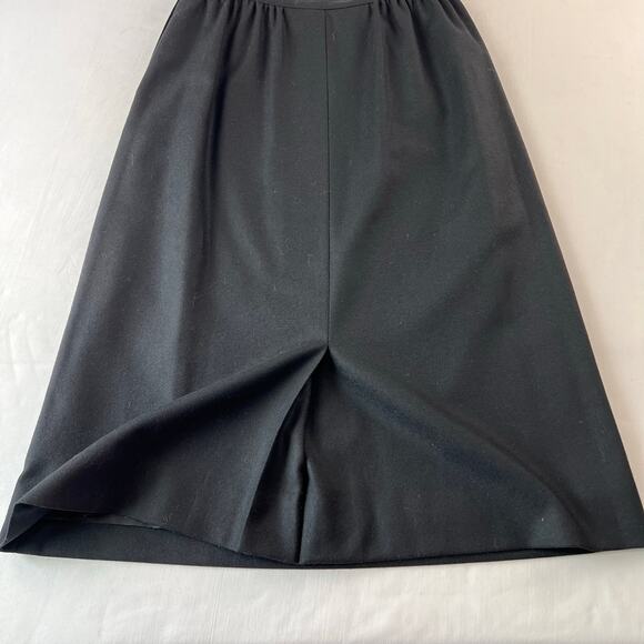 Pendleton Vintage Women’s Virgin Wool Black Pencil Skirt Size 8 Lined - Picture 3 of 8